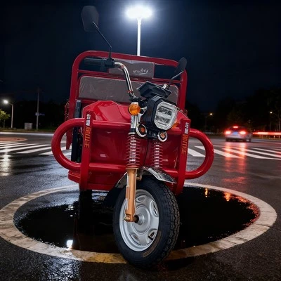 Triciclu comercial electric de marfă